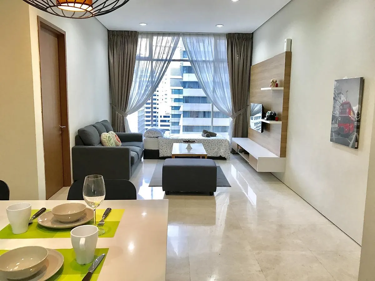 Apartamento Soho Suites Klcc By Pnut Klcc View Kuala Lumpur Malásia