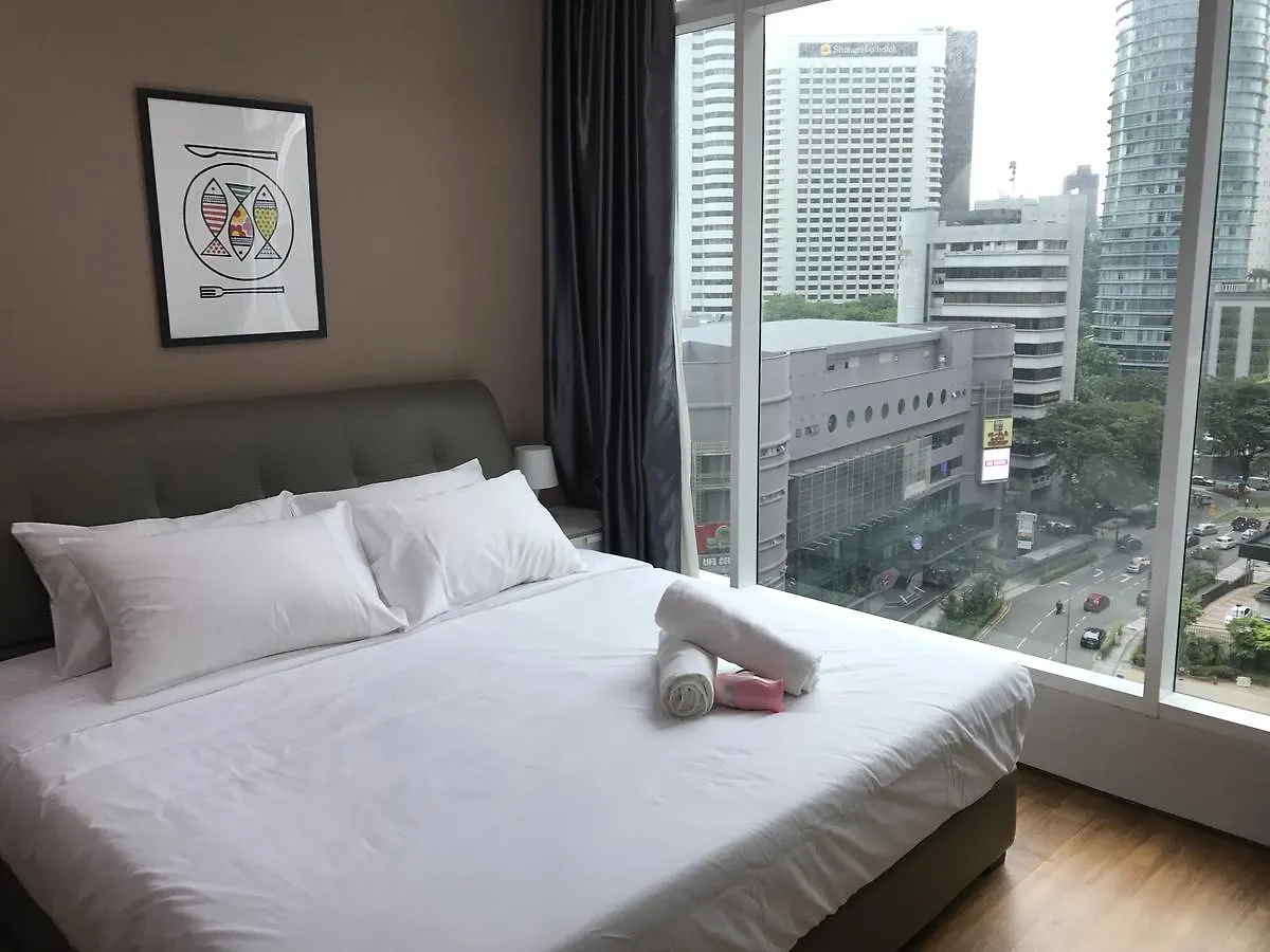 Soho Suites Klcc By Pnut Klcc View Kuala Lumpur Apartamento